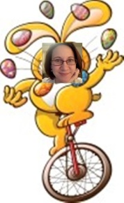 juggler bunny - Sarah